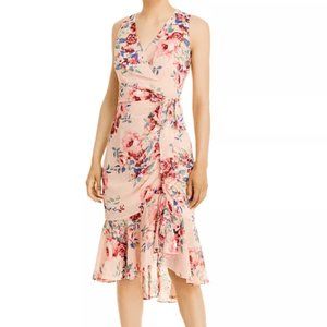 Eliza J Sleeveless Flutter Hem Dress, Size 10